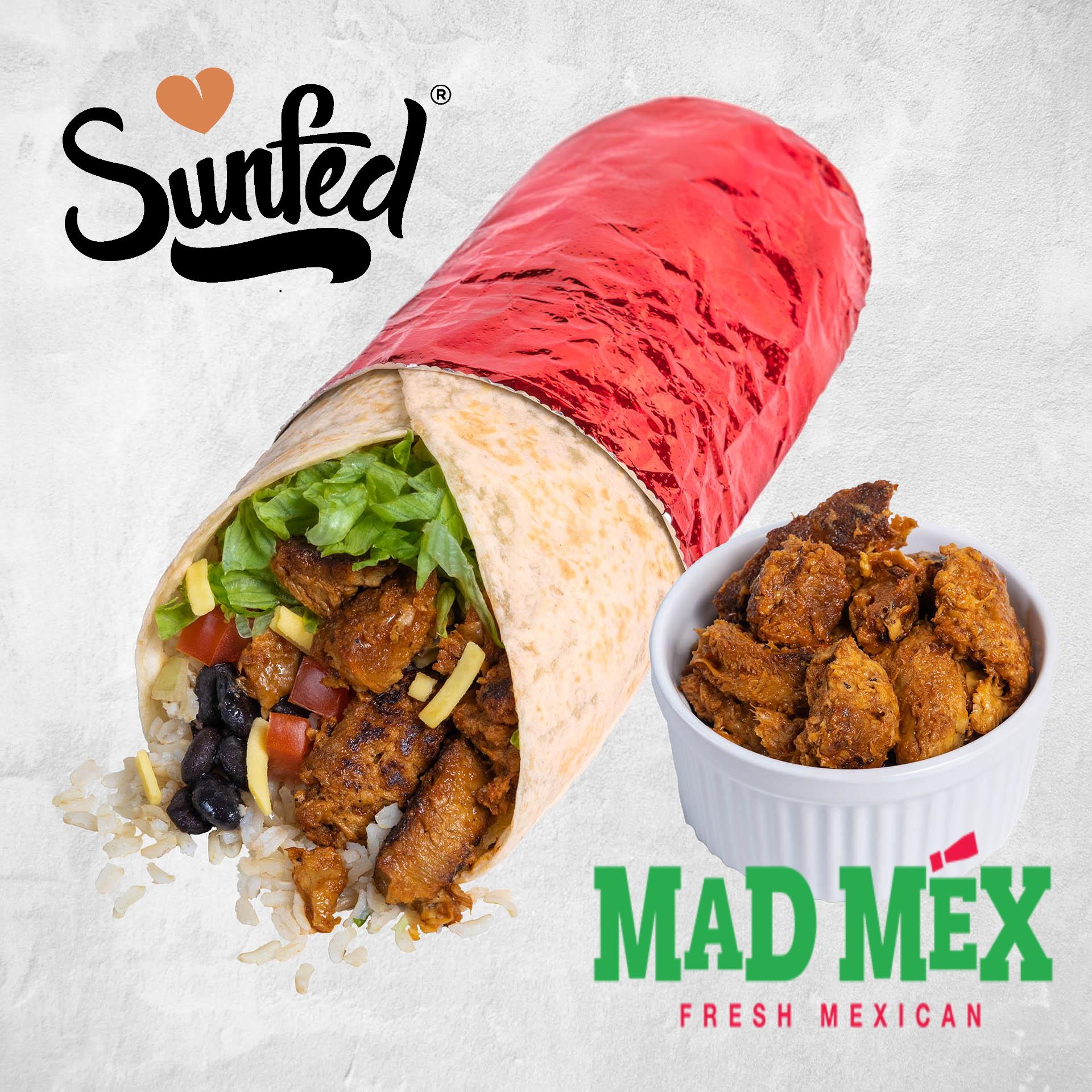 Mad Mex NZ introduces plant-based Sunfed Meats as protein option