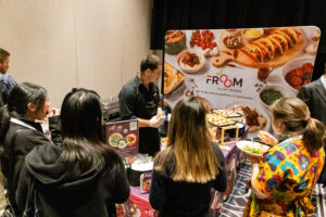 Attendees get a taste of future foods at the AltProteins 25 Tasting Hall